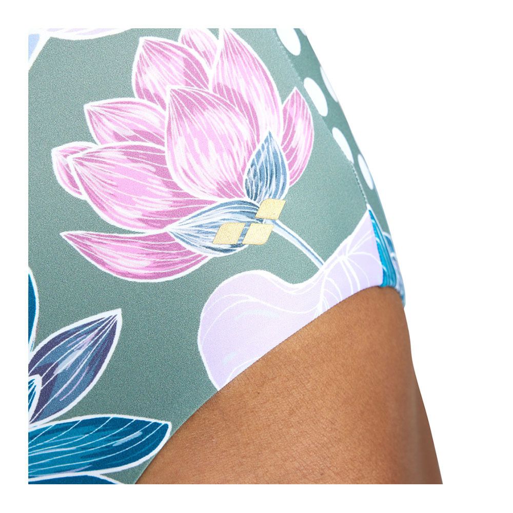 Arena U BACK ALLOVER - Maillot de bain 1 pièce Femme jade multi