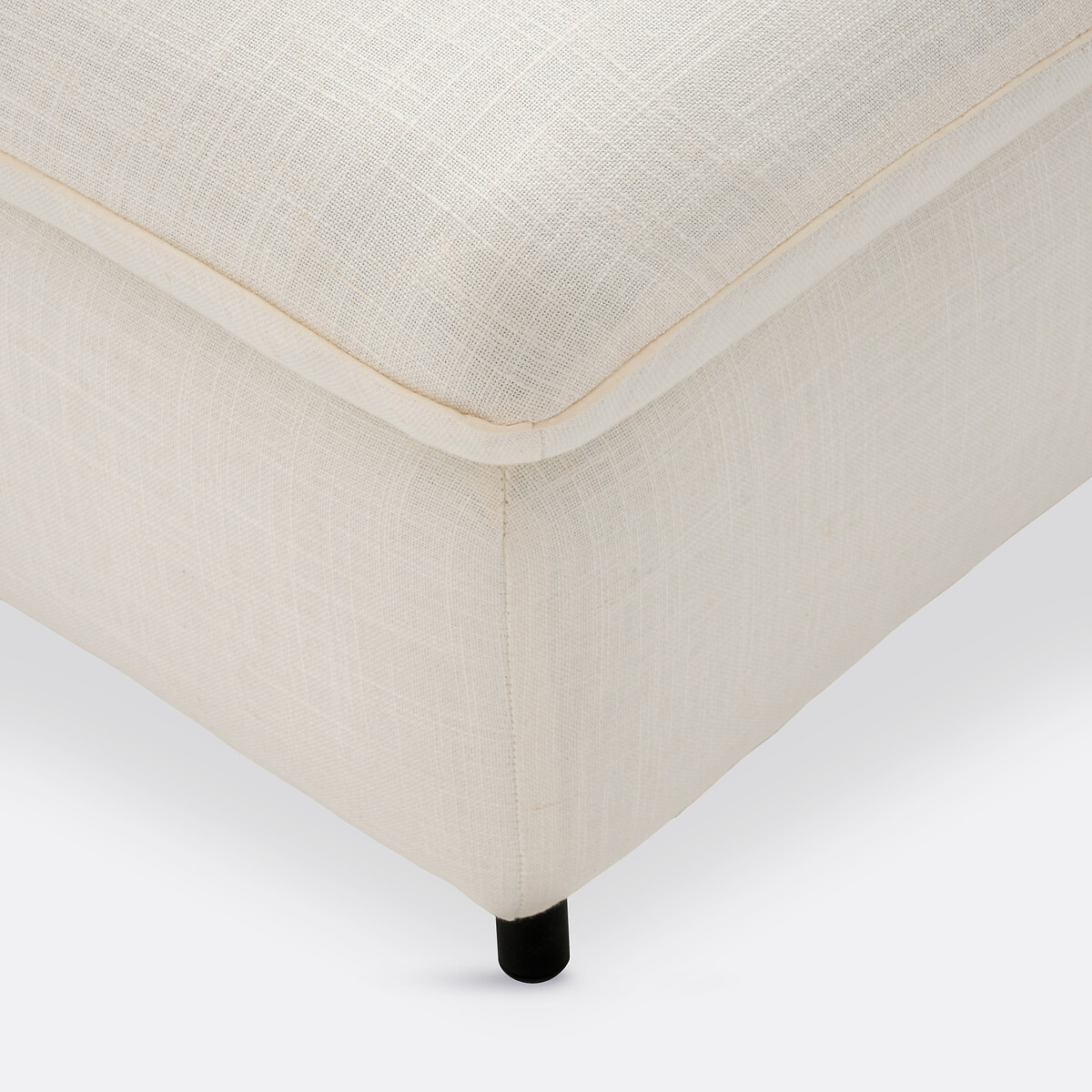LA REDOUTE INTERIEURS<br>Puff linho/viscose, Ivete