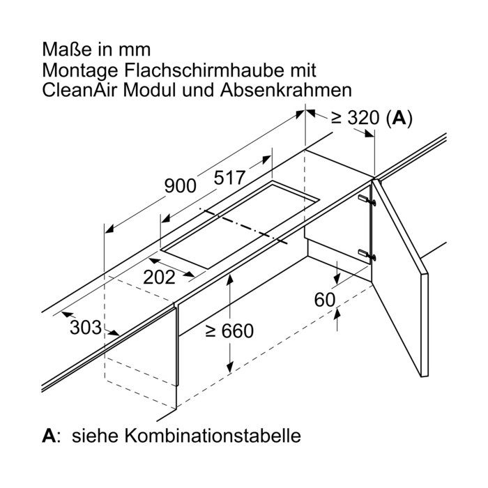 Siemens Absenkrahmen LZ49601