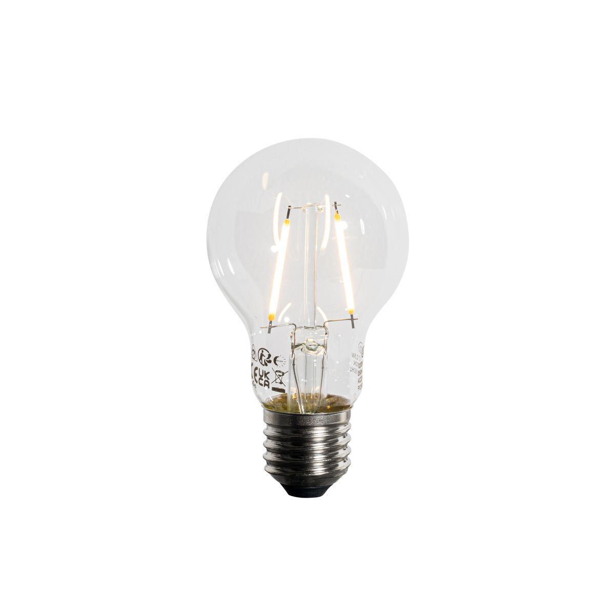 E27 LED lamp A60 schemersensor 2,5W 250 lm 2200K