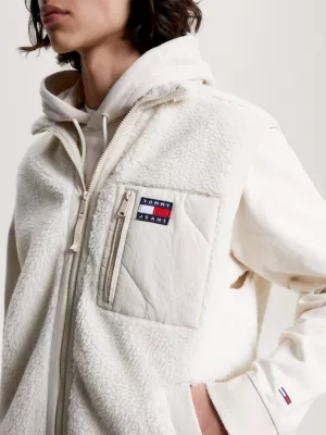 Colete acolchoado Sherpa Relaxed