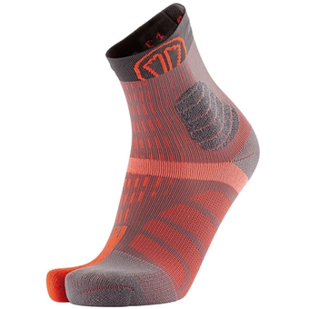 Sidas T-Free Trail Socken Grau / Orange