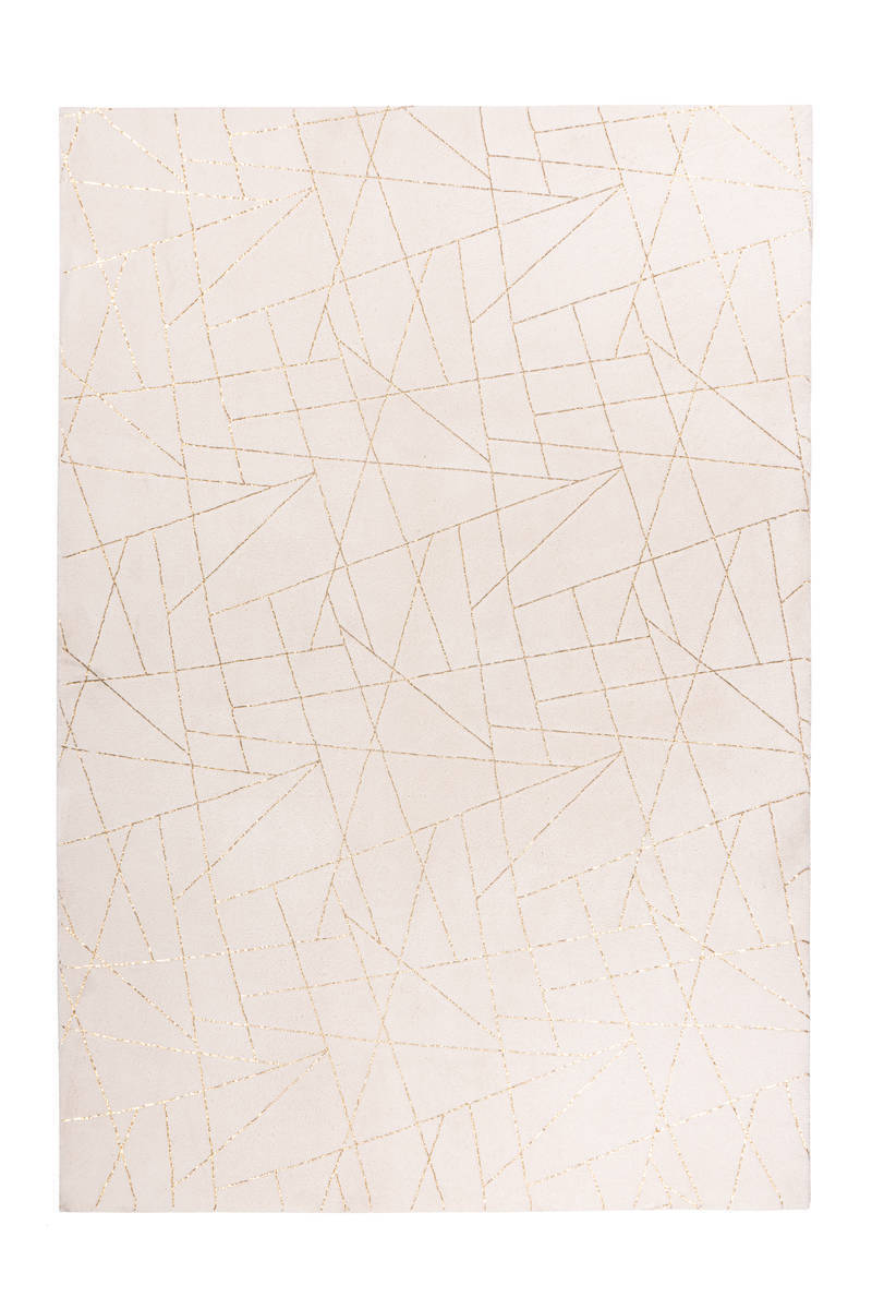 Teppich BIJOU 100 - creme-gold - 80x150 cm