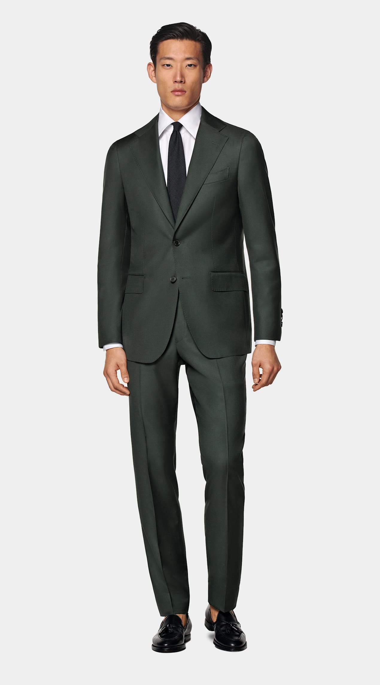 Costume sur mesure Custom Made vert foncé
