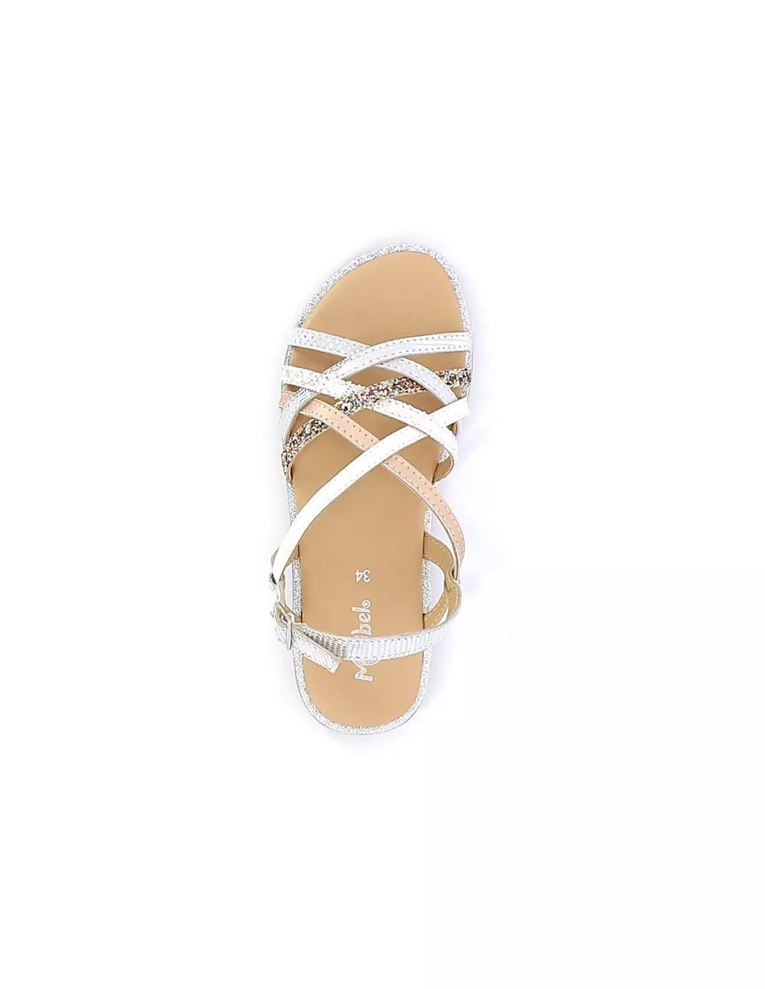 MINIBEL MAGNOLIA - Sandales & nu-pieds Mtygris