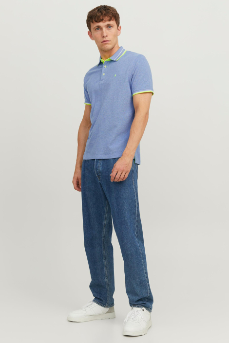 Jack & Jones blauwe heren polo