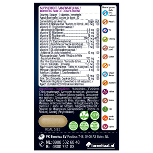 Lucovitaal Huid Haar en Nagels Tabletten 60TB