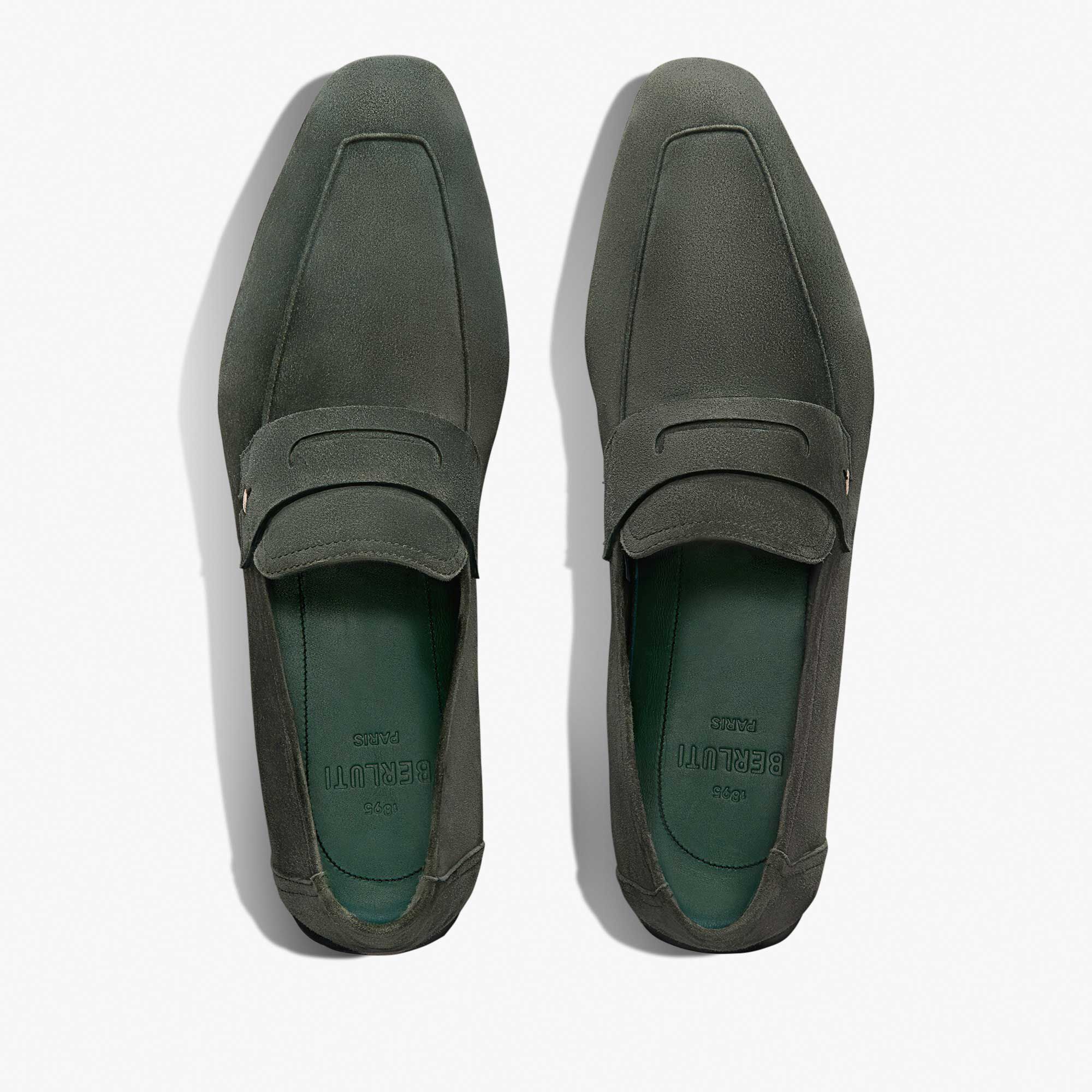 Mocassin Lorenzo Drive En Cuir Camoscio