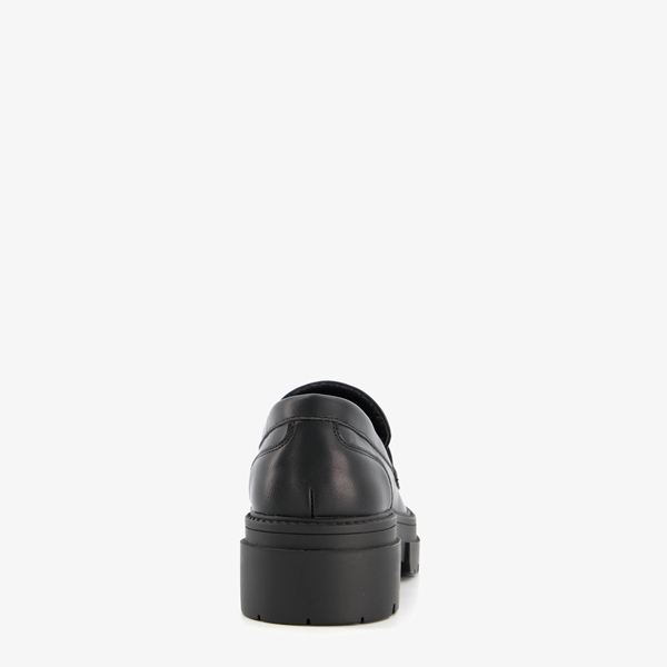 Nova dames loafers chunky zwart