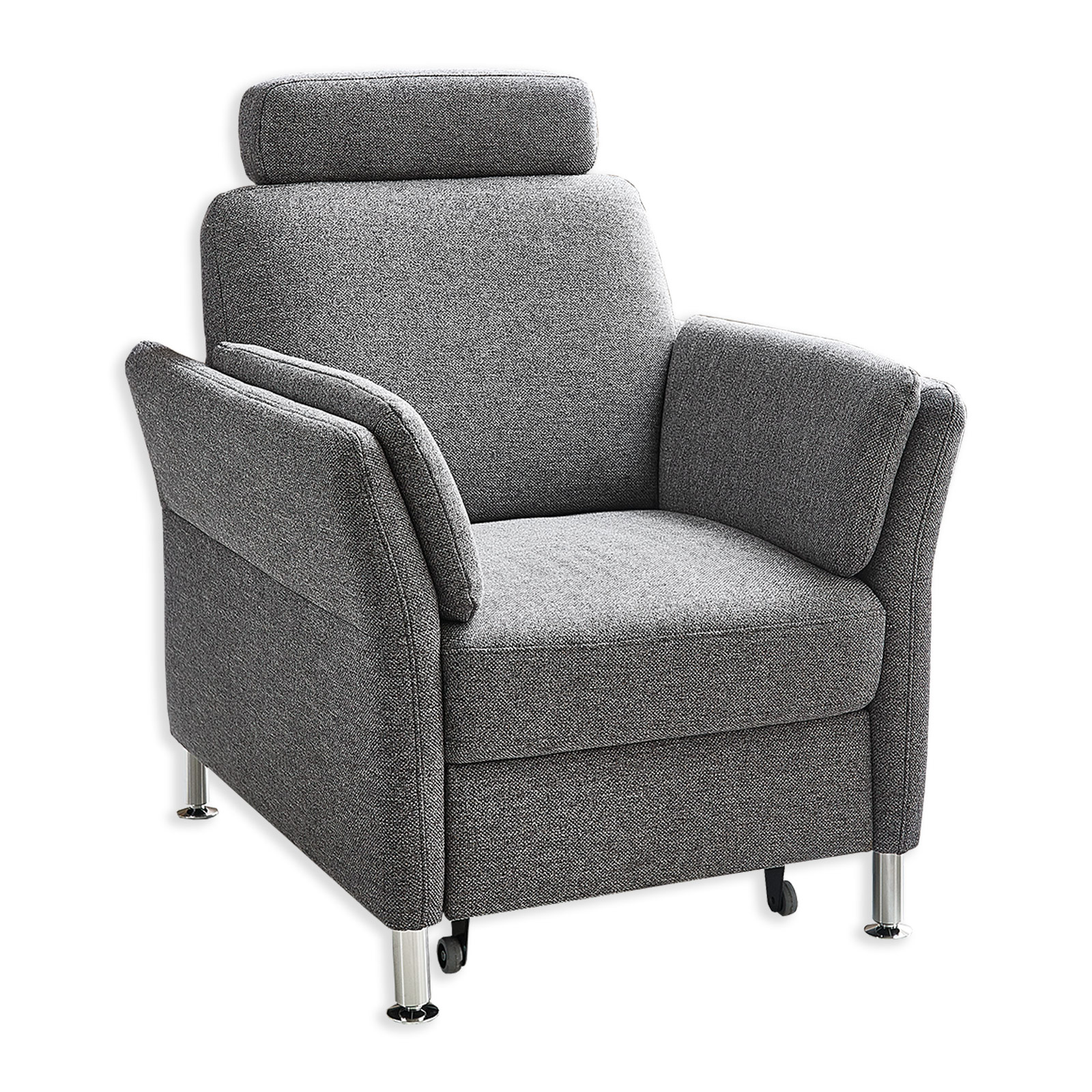 Sessel - grau - Flachgewebe