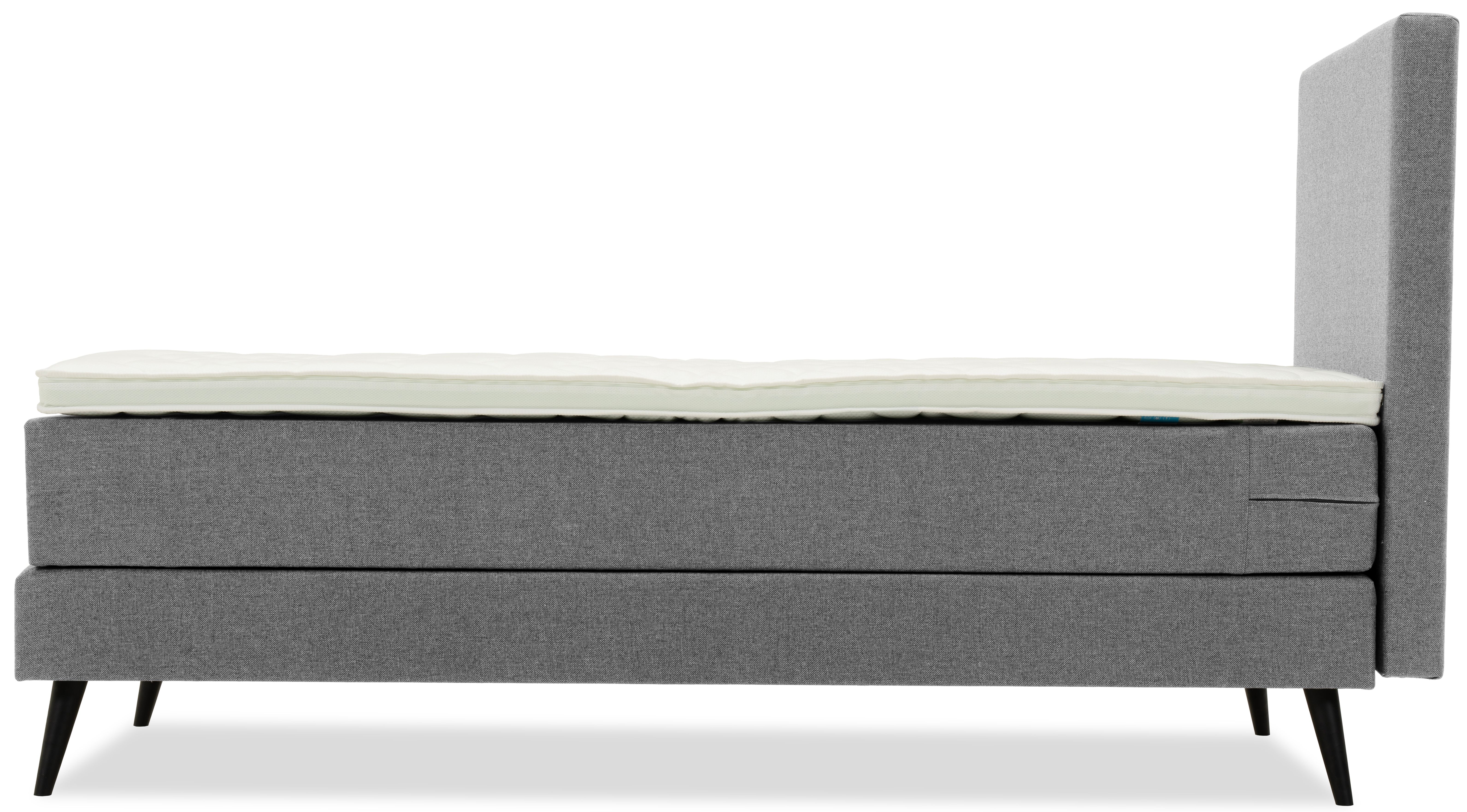 Boxspring Grey Javi D200 x H106 cm