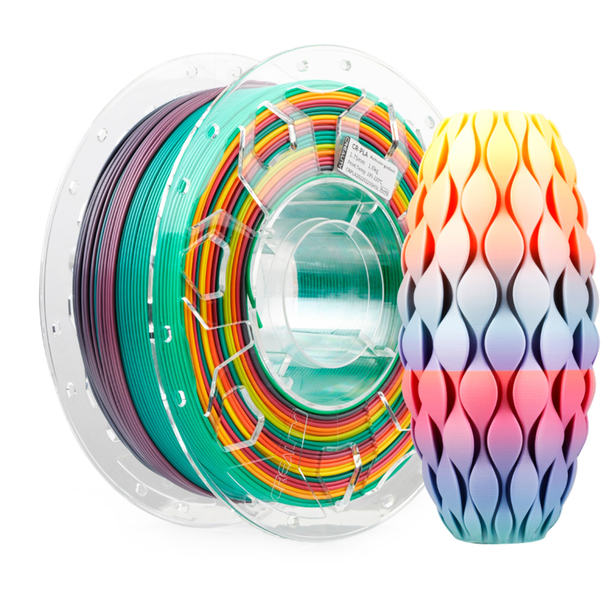 Creality 3D-Kartusche CR PLA Filament Rainbow