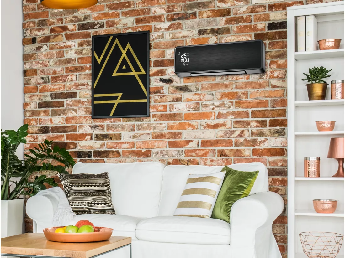 Chauffage split mural 2000 W avec WIFI et minuterie