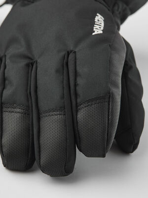 Hestra Gauntlet Czone JR Hanske, Svart/Grafitt