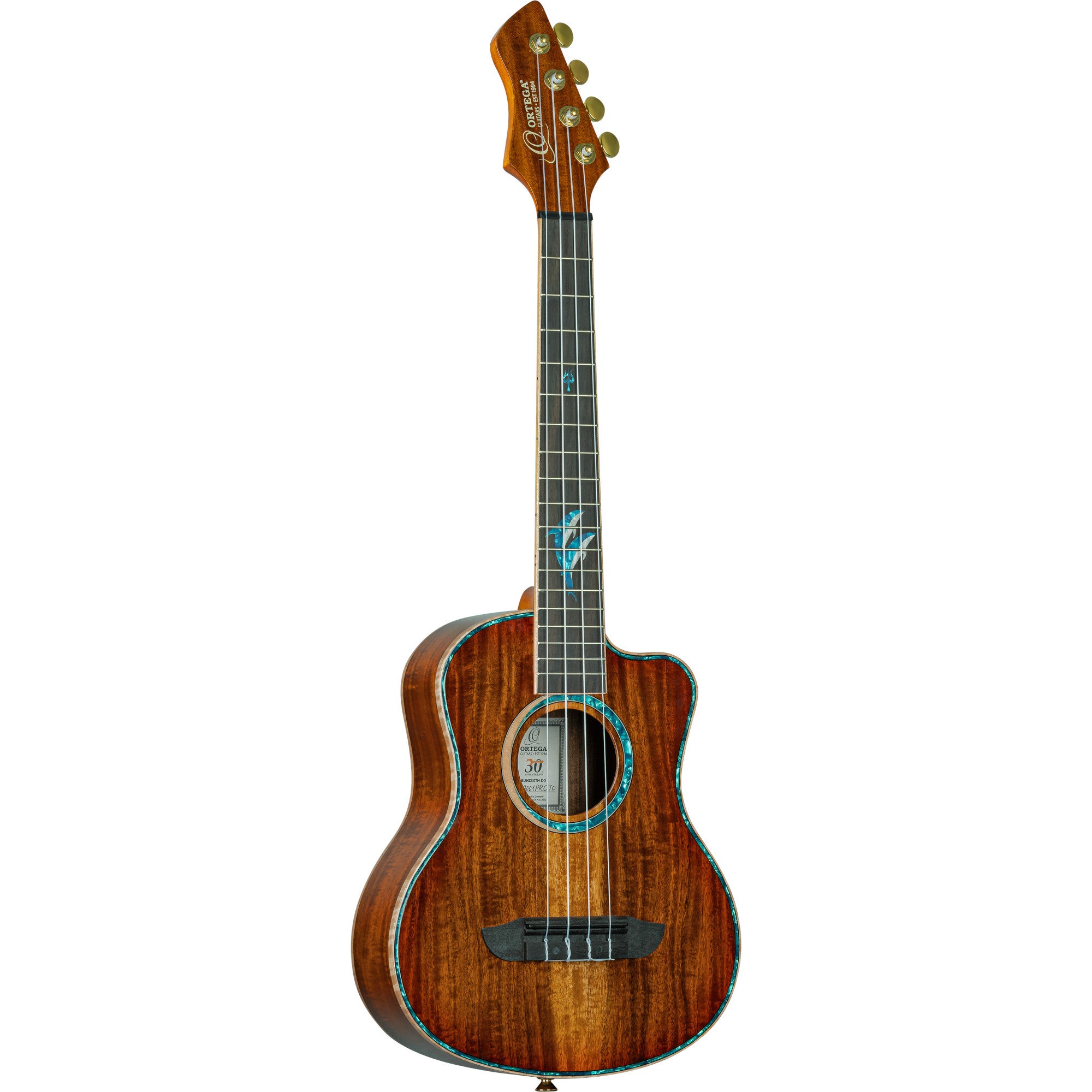 Ortega 30th Anniversary Series RUHZ30TH-DO E/A tenor ukelele met gigbag