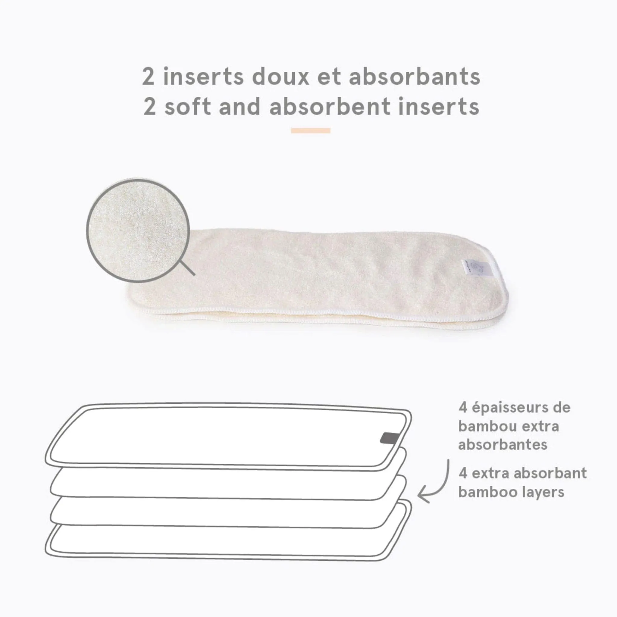La Petite Ourse Couche Lavable 10-35lb - Balais
