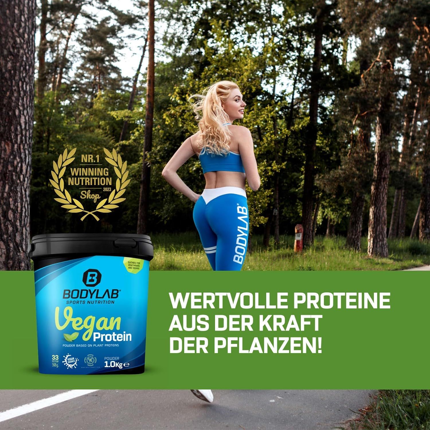 Bodylab24 Vegan Protein Blaubeer-Muffin