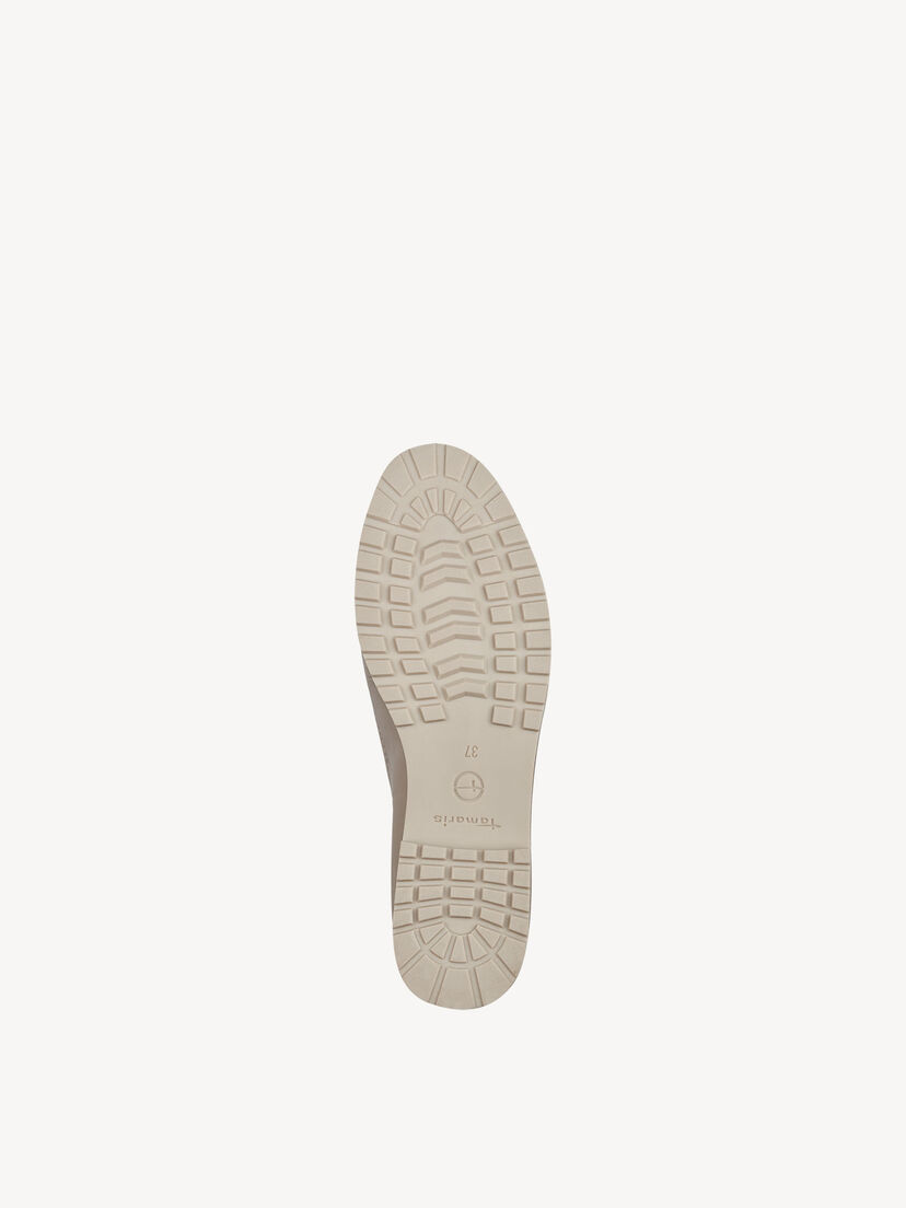 Leren Instappers - beige