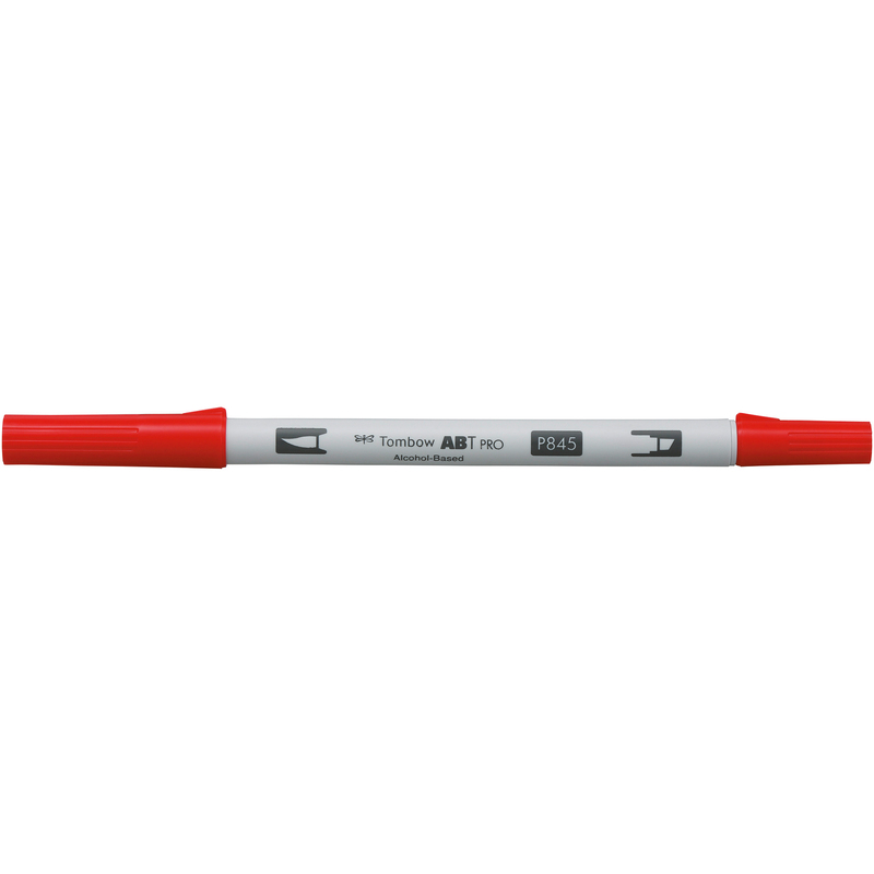 Tombow Pinselstift Dual Brush Pen ABT PRO, 845 - carmine
