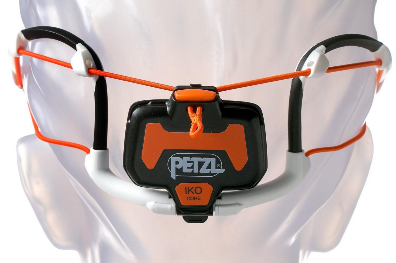 Petzl IKO CORE Black oplaadbare hoofdlamp, 500 lumen