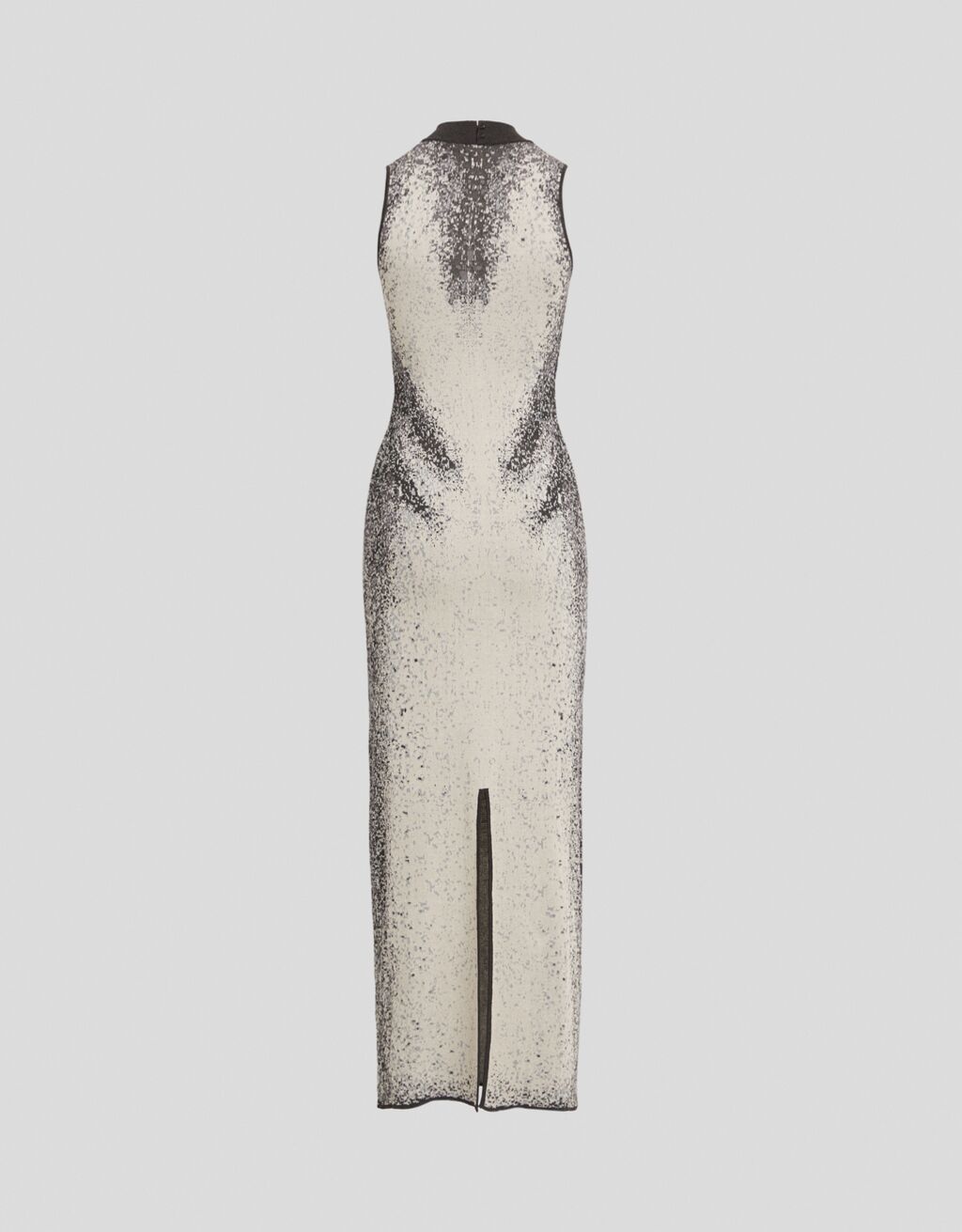 Vestido longo de malha jacquard sem mangas Generation Bershka