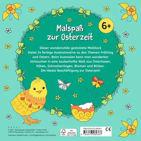Ravensburger Mein Malblock: Frohe Ostern