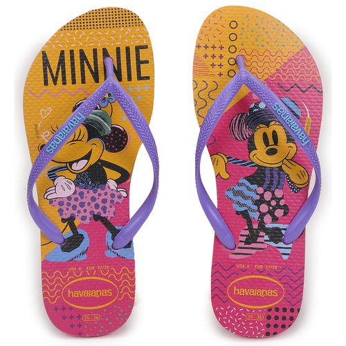 Havaianas - KIDS DISNEY COOL - Violet / Rose / Orange