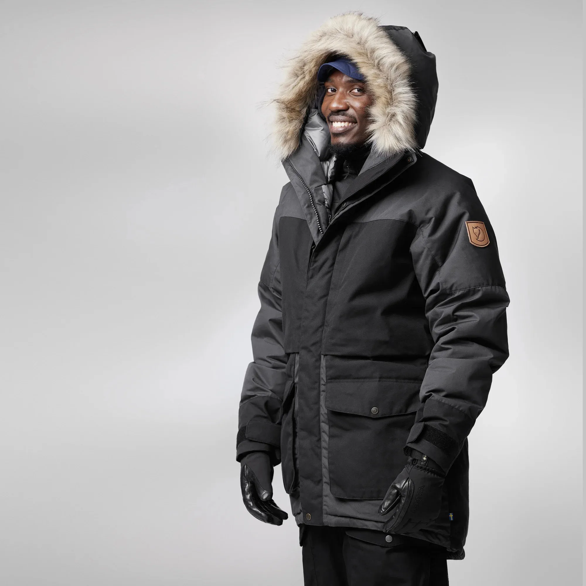 Fjällräven Men's Polar Expedition Parka Un Blue-Mountain Blue