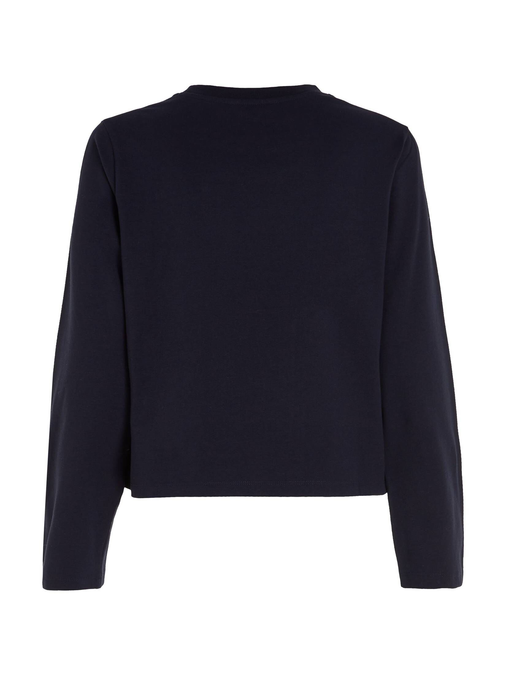 Tommy Hilfiger| Damen Langarmshirt 1985 Longsleeve mit Bio-Baumwolle