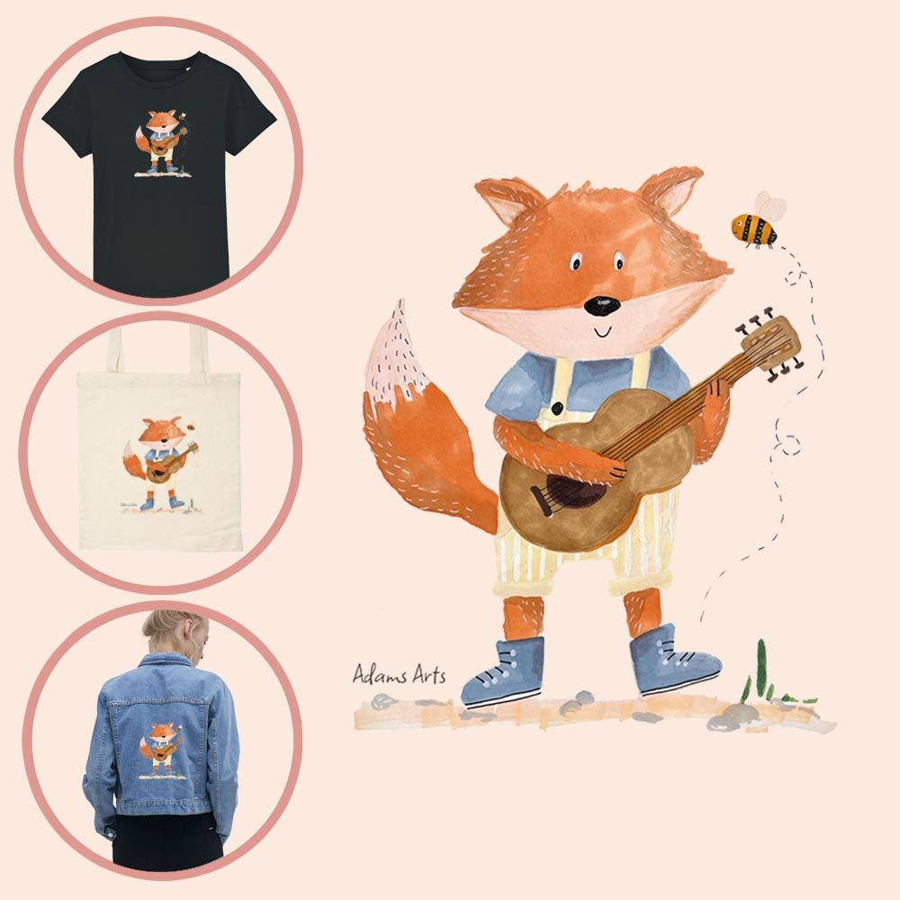 Kleding transfer Fox