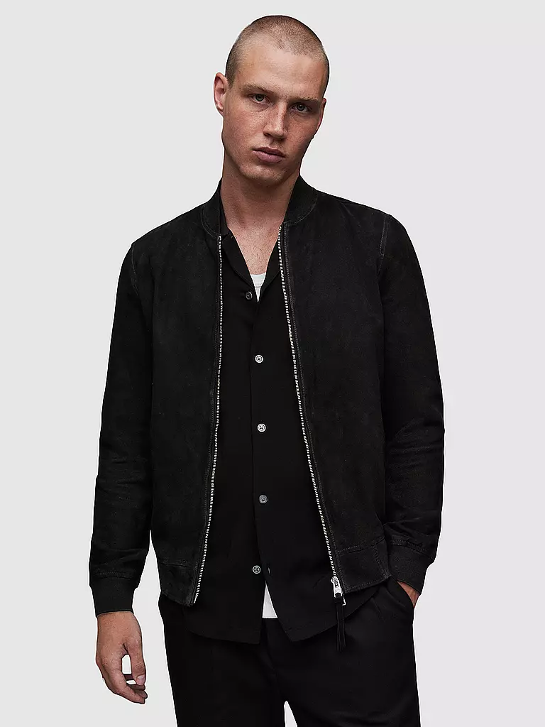 ALLSAINTS Lederjacke RONAN  schwarz