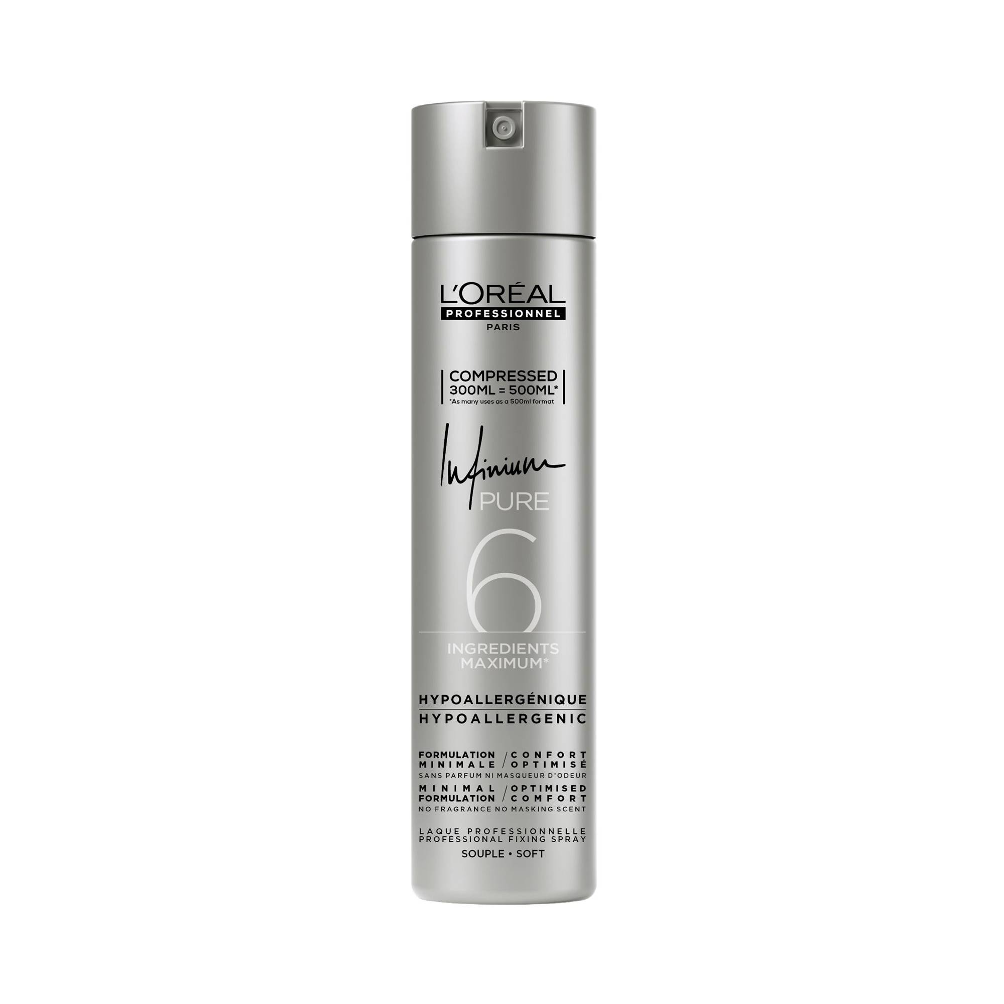 Laque Infinium Pure fixation souple / 300ml