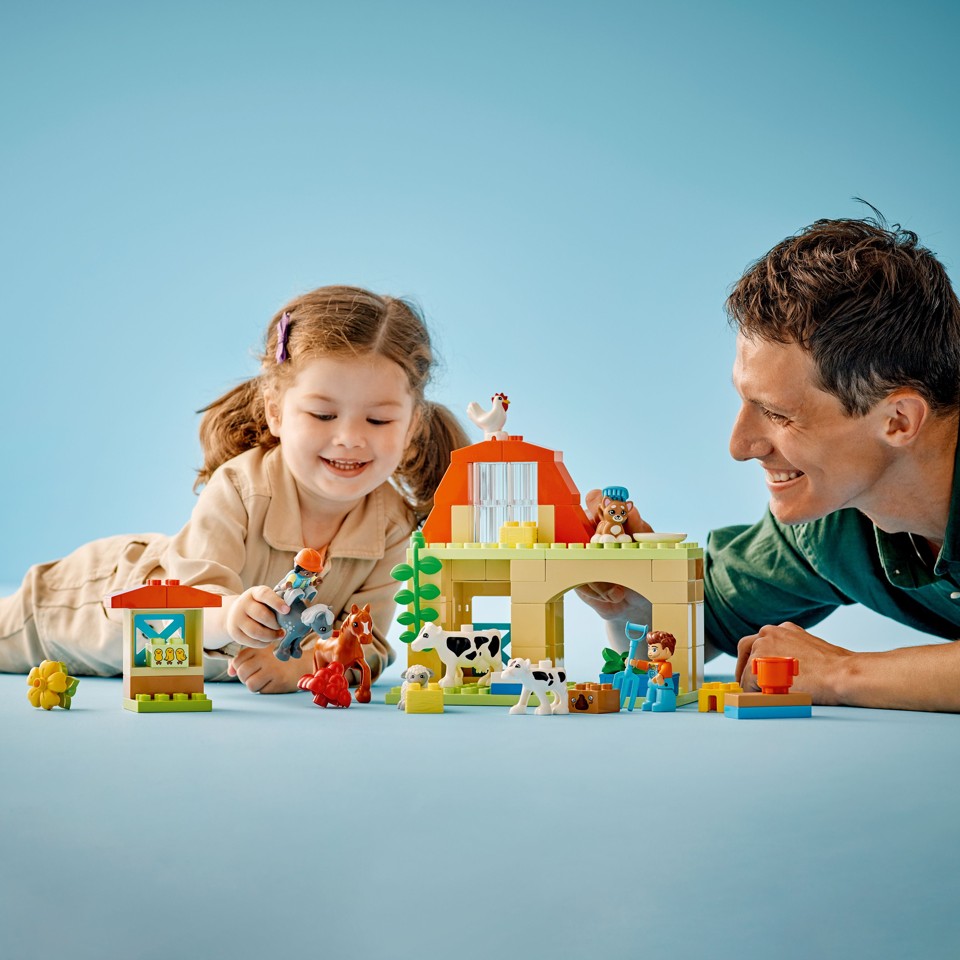 LEGO DUPLO - Pasning af bondegårdens dyr (10416)