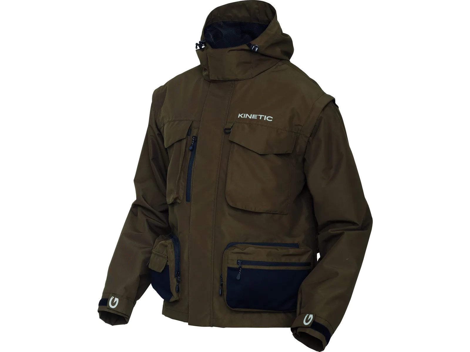 Kinetic Strider Zip-Off Jacket Olive