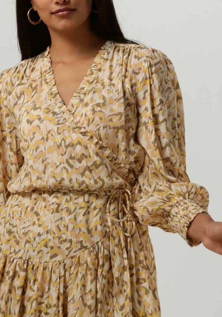 BRUUNS BAZAAR olijf bruuns bazaar mini jurk hassel naimas dress