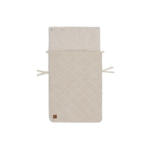 Nid d'ange 3/5 points Check knit - Ivory - JOLLEIN