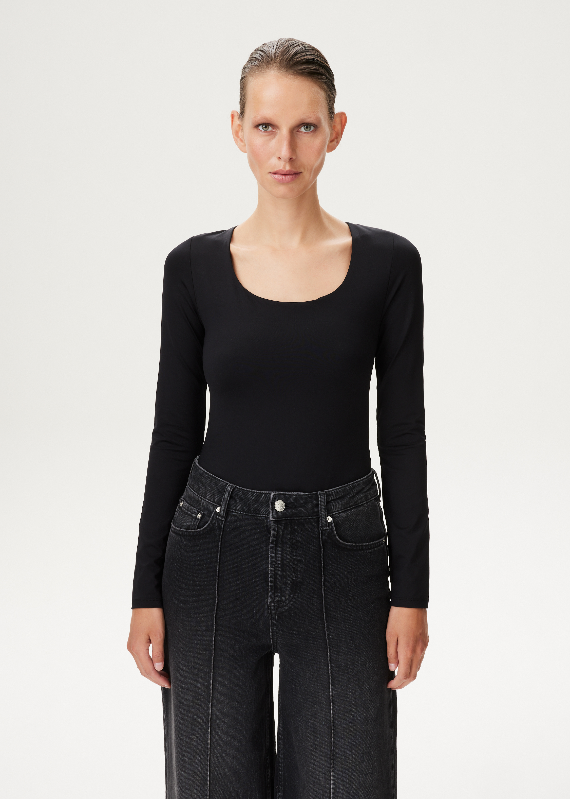Poly body met lange mouwen