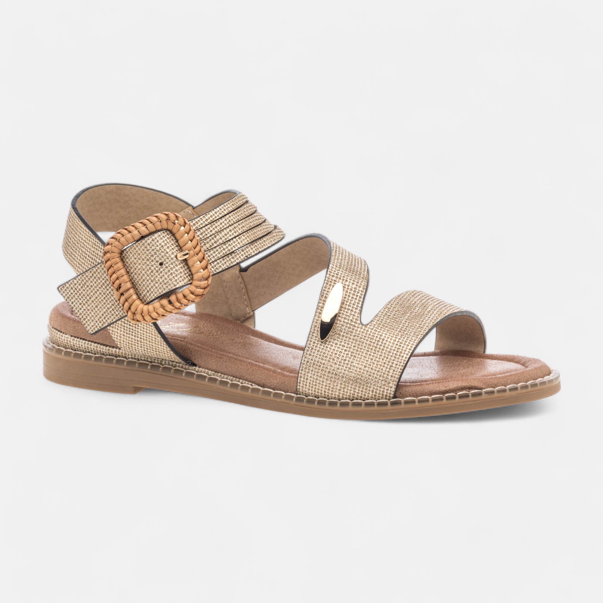Nu-pieds Femme or