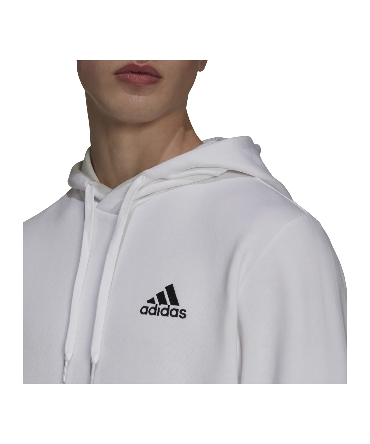 adidas Essential Feelcozy Hoody Weiss