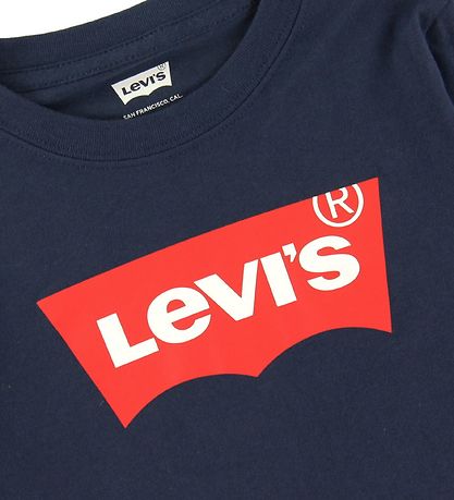 Levis Pullover - Batwing - Dress Blues m. Logo
