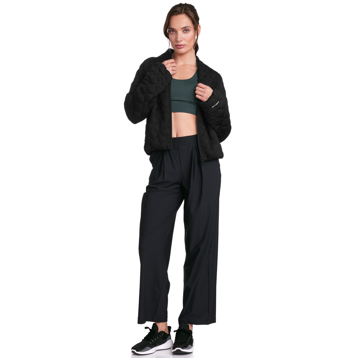 Gina Sports Damen Bomberjacke mit Steppung schwarz