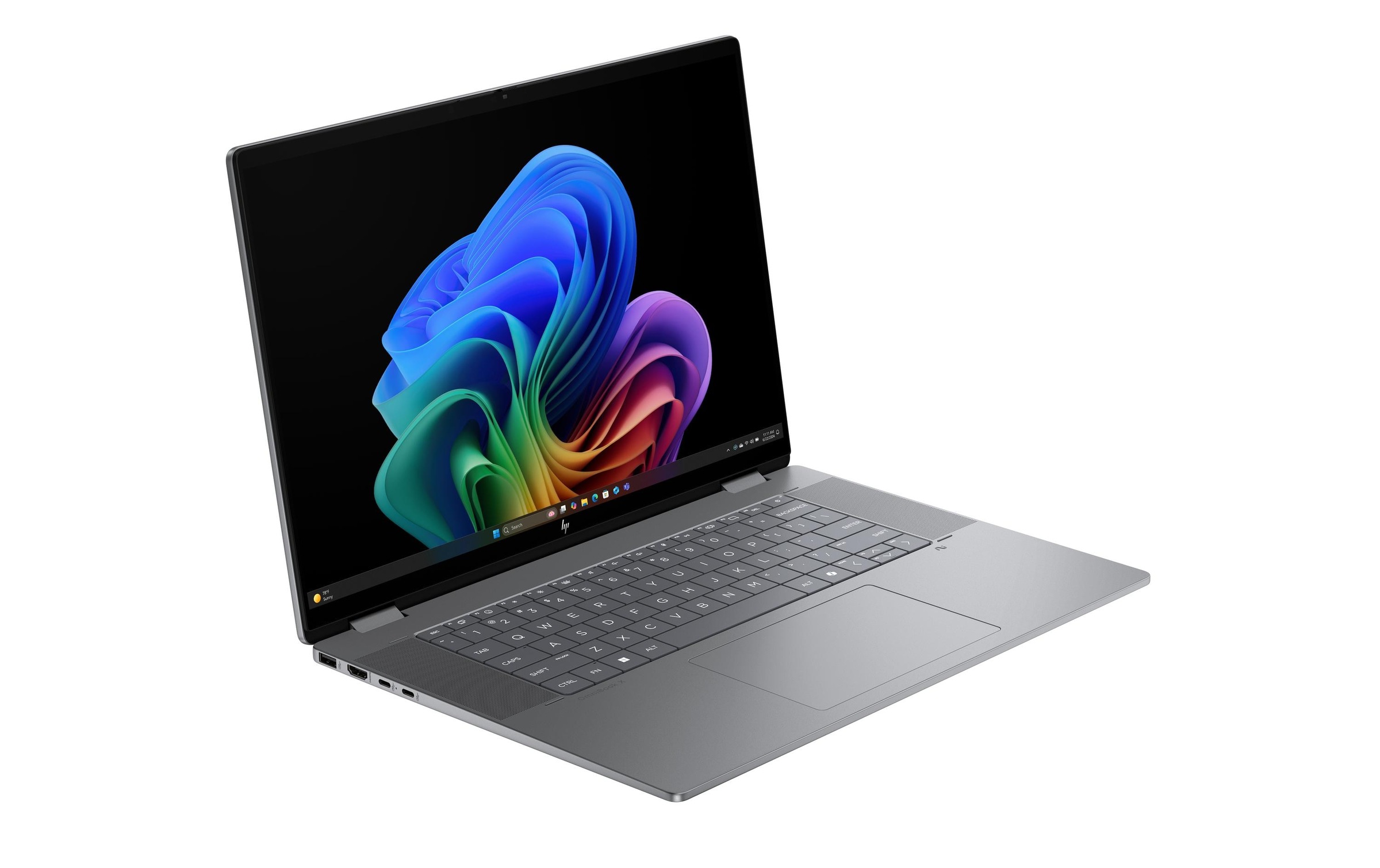 HP Notebook »Omnibook X Flip 16-ar0428nz« 40,64 cm / 16 ″ AMD eingebauter Lautsprecher, eingebautes Mikrofon, Touchscreen, Webcam