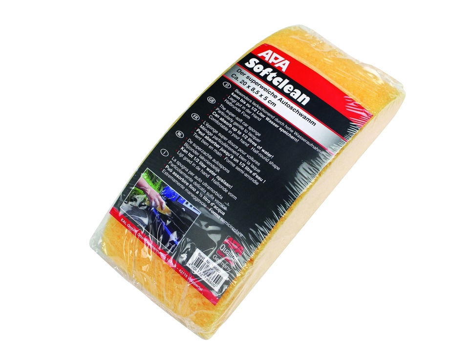 Autoschwamm Softclean halbrund