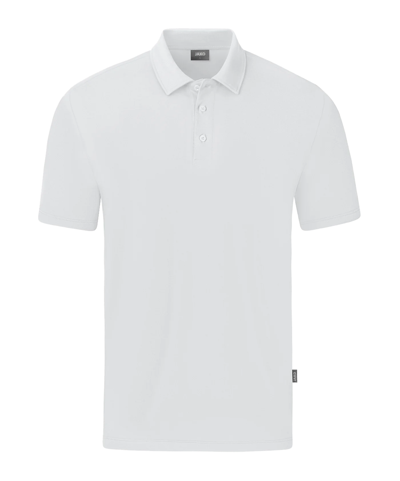 JAKO Organic Stretch Polo Shirt Weiss F000