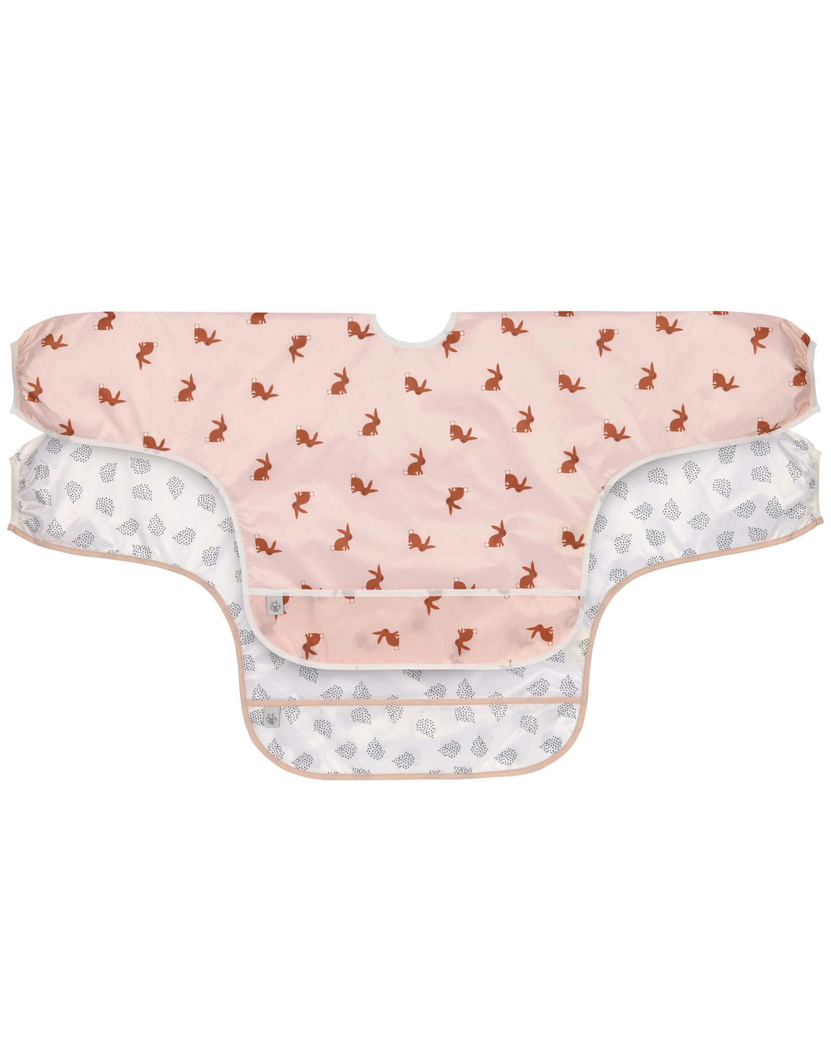Ärmellätzchen LITTLE FOREST RABBIT 2er-Set in rosa