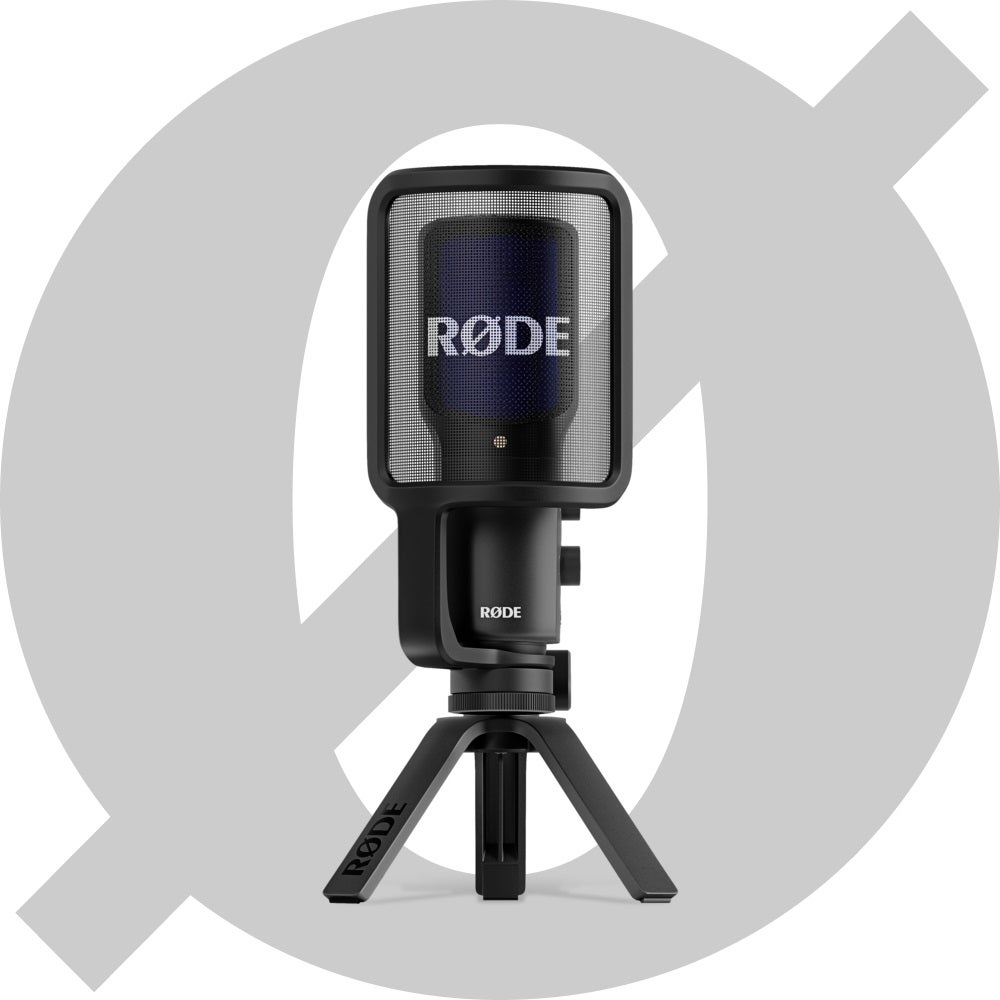 RØDE USB ++ Bundle usb microfoon met broadcast arm