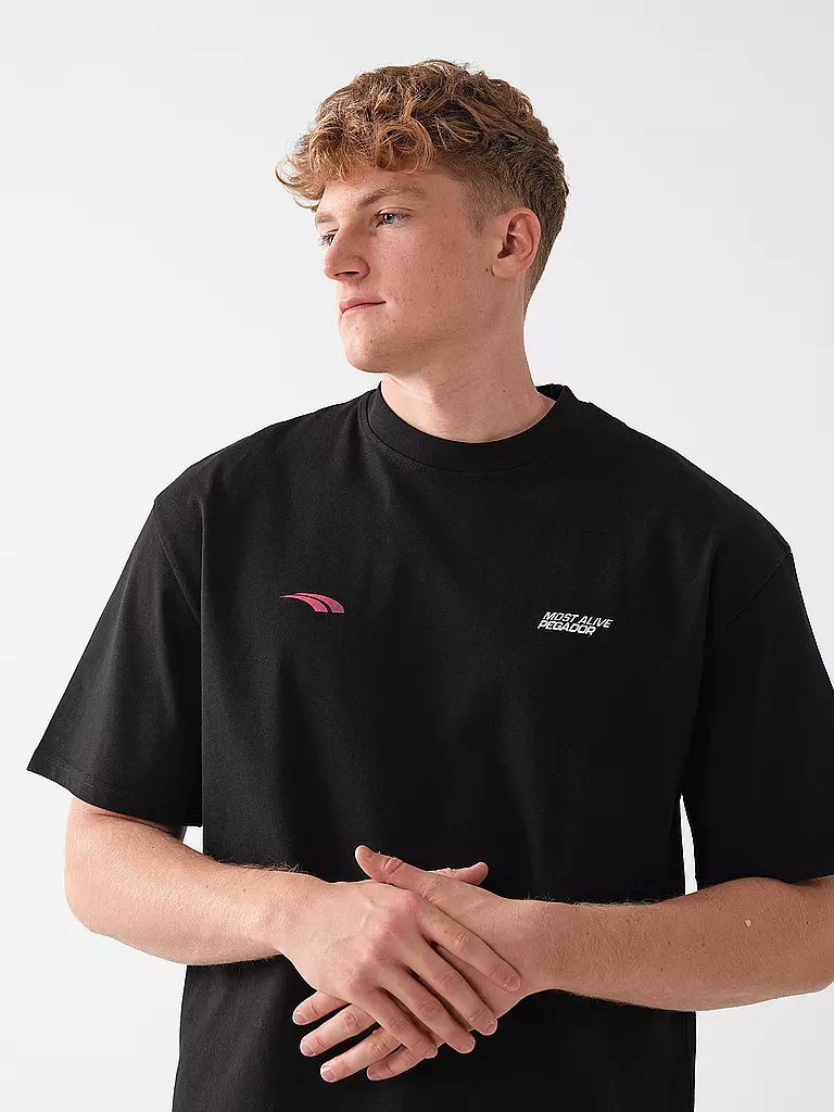 PEGADOR T-Shirt CLAYTON  schwarz