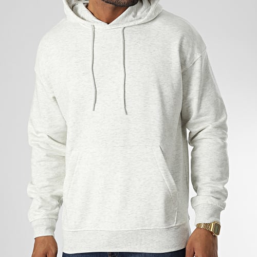 Sweat Capuche Oversize Large Brink Blanc Chiné