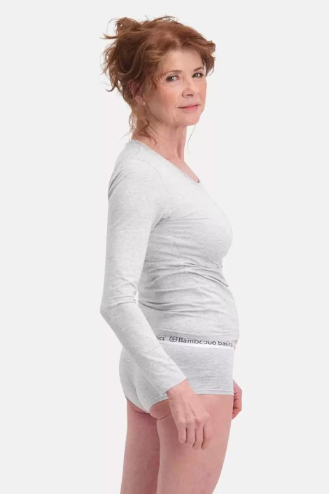 Bamboo basics grijze dames ondergoed