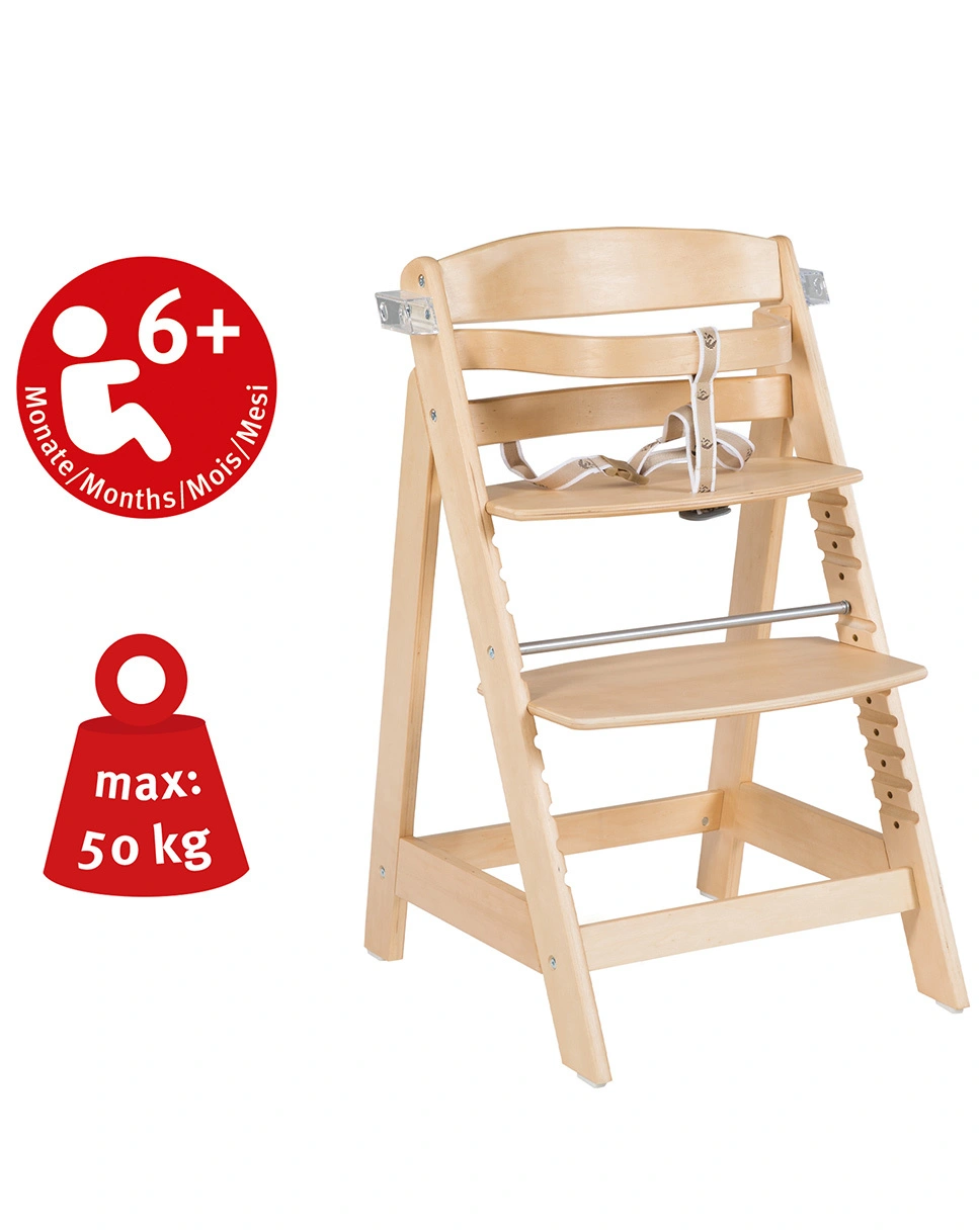 Treppenhochstuhl SIT UP CLICK & FUN (Farbe: natur)
